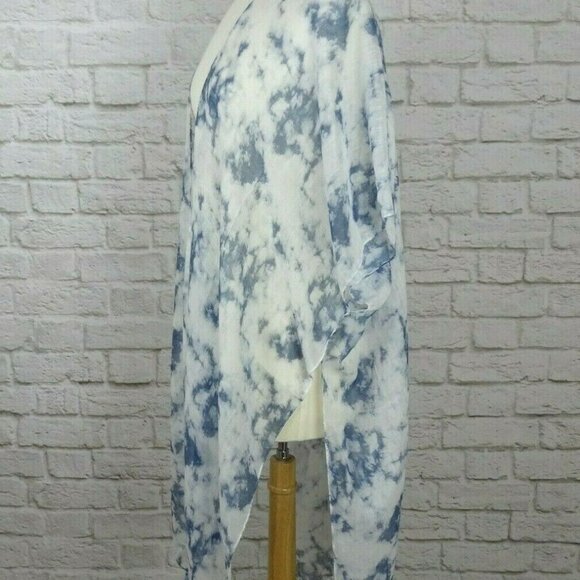 NWT Ivy London NYC Tie-Dye Cover-Up Kimono Caftan Beach Swim OS - Picture 7 of 11